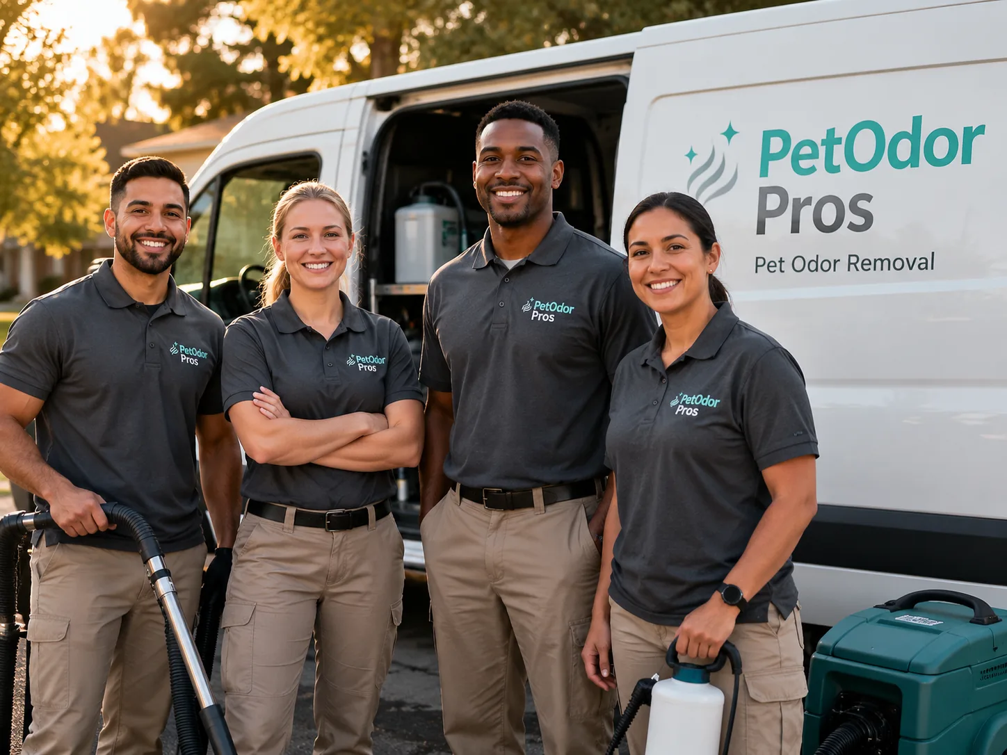 Pet Odor Removal team serving Berkey, OH